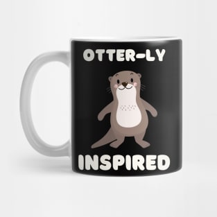 Kawaii Otter Animal Pun Mug